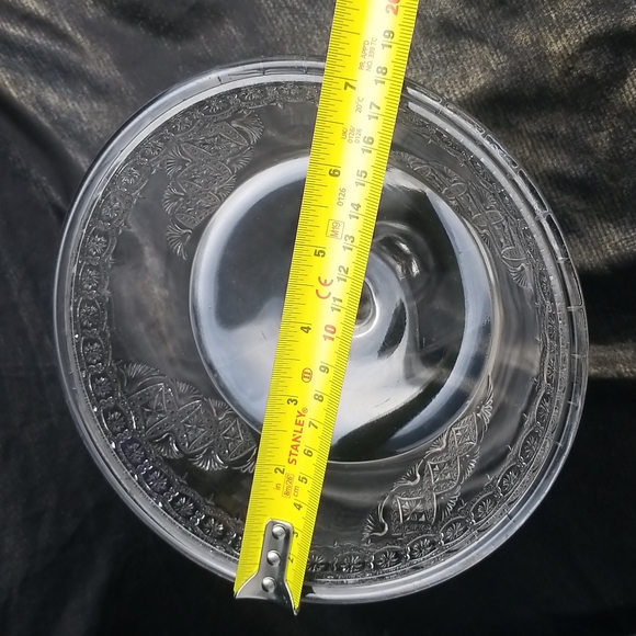 EAPG McKee & Bros. Jewel Diagonal Band Pedestal Compote Bowl - Picture 10 of 16